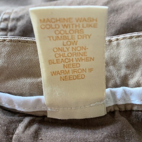 Avenue Chino Plus Size Kahki Style Capris - Picture 11 of 11